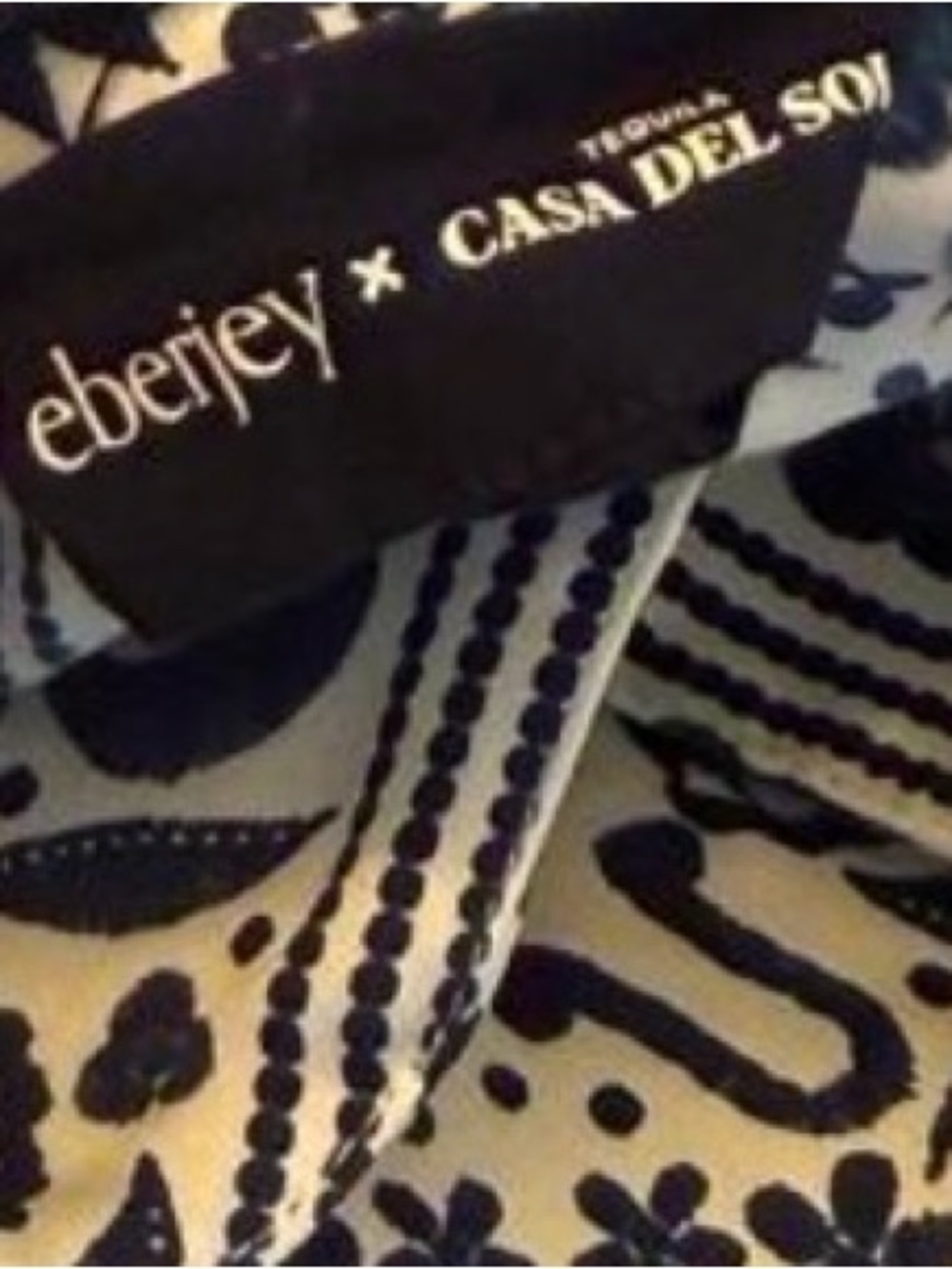 Eberjey x casa del sol Inez print washable silk set medium as seen on Alix Earle